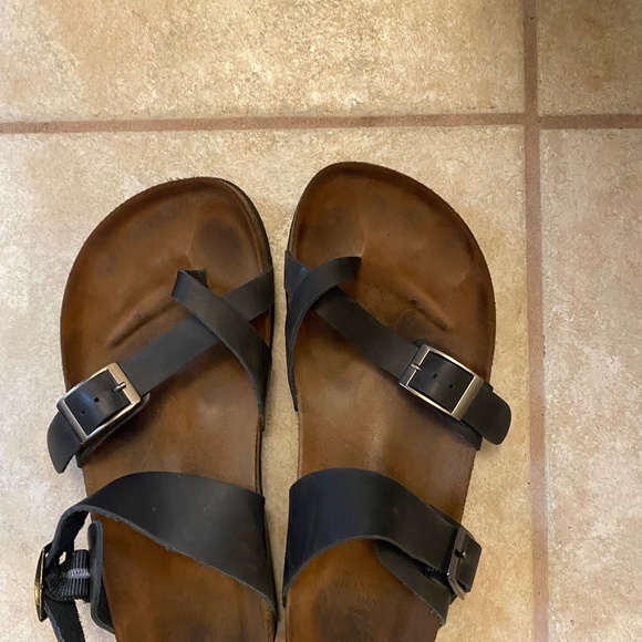 White Mountain Ladies black sandal - Picture 1 of 4